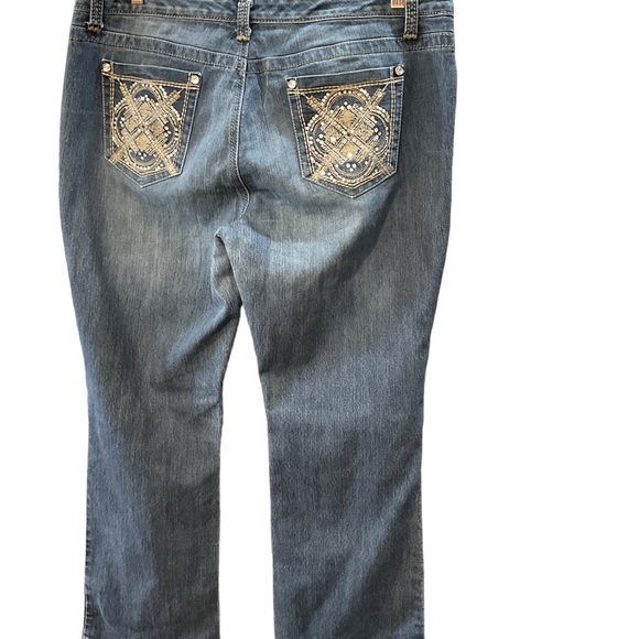 Nine W. women’s jeans flared Sz 16/33 - Picture 3 of 5